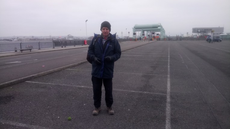 on Cardiff Bay Barrage