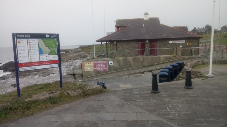 PORTHCAWL REST BAY FINISH
