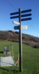 Mumbles signage - where it all re-starts next time out